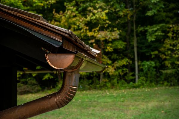 Cost of Copper Gutter Service in Wylie